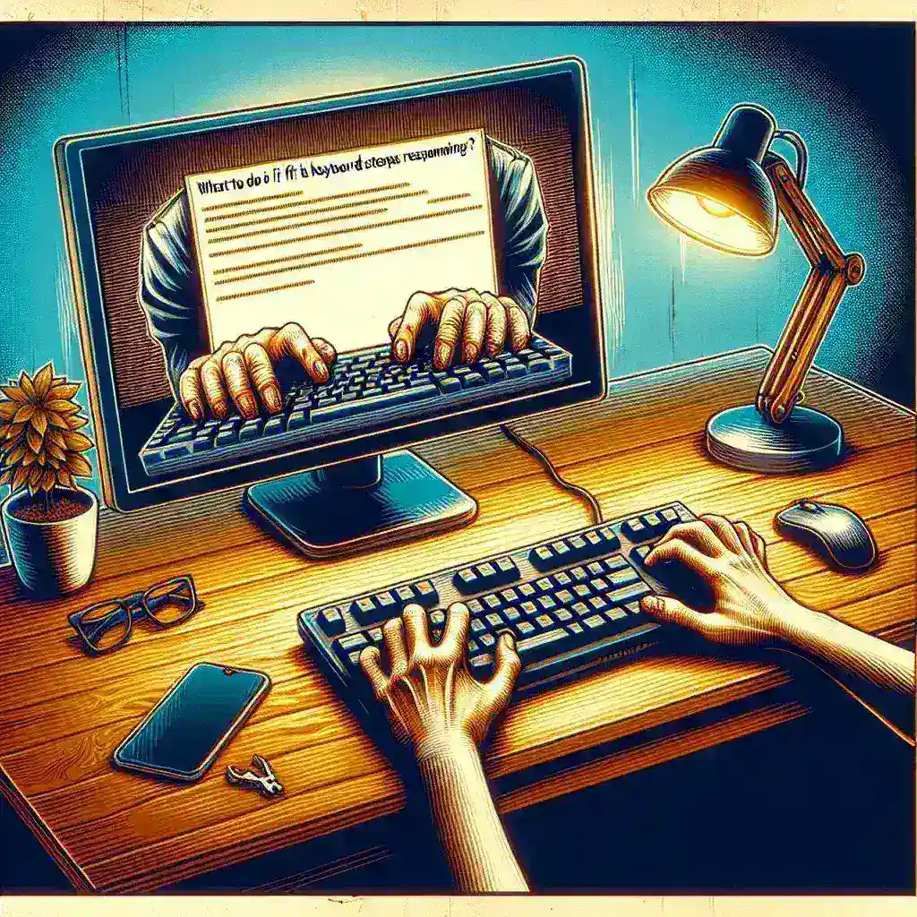 Apa yang harus saya lakukan jika keyboard saya berhenti merespons?